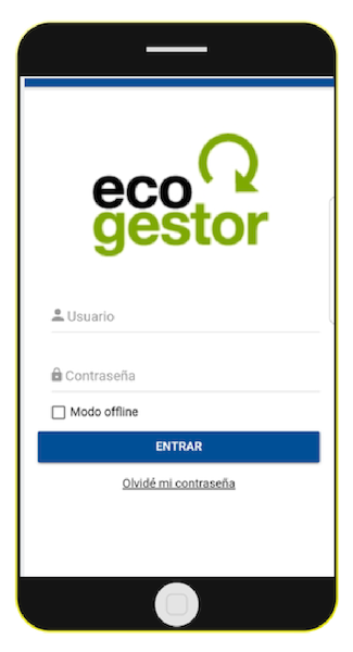 screenshot of EcoGestor GMAO